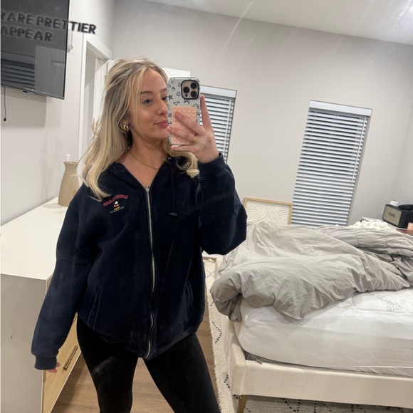 DISNEYLAND VINTAGE zipup sweatshirt L - Picture 7 of 15